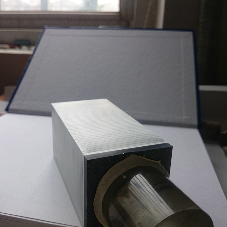 泰州晨虹數控金剛石線切割機切割夜視材料纖維光學材料
切割效果