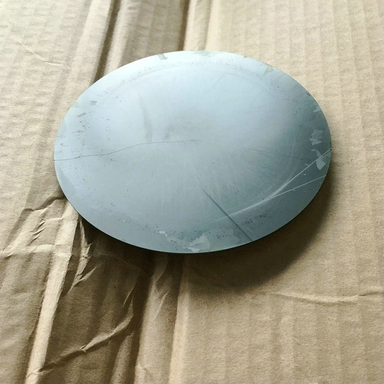 加工實例:泰州晨虹CHSX5620-XW數控金剛石線雙絲筒機床切割直徑100mm碳化硅效果
